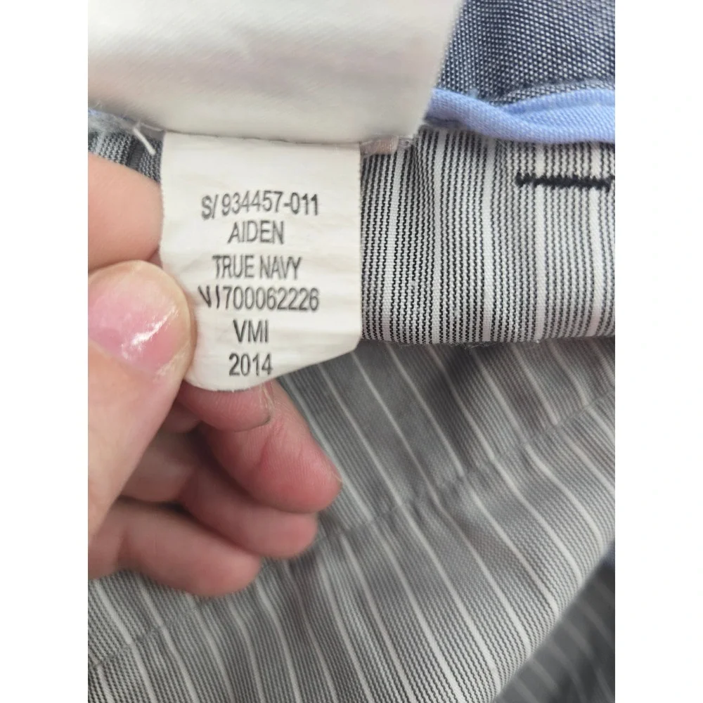 Banana Republic Pants Mens 31x32 Aiden Slim Fit True Navy Cotton Chino EUC